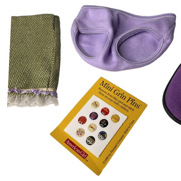 American Girl Today GO ANYWHERE OUTFIT Skirt Top Sweater Shoes Tights Panty BOX - Picture 11 of 13